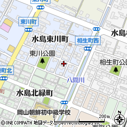 コーポ東川周辺の地図