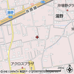 広島県福山市神辺町湯野312-4周辺の地図