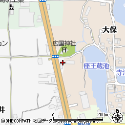 大阪府堺市美原区太井80周辺の地図