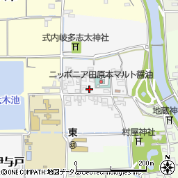 奈良県磯城郡田原本町伊与戸160周辺の地図