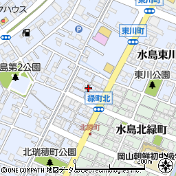 岡山県倉敷市水島北瑞穂町12周辺の地図