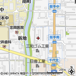 奈良県磯城郡田原本町阪手583周辺の地図