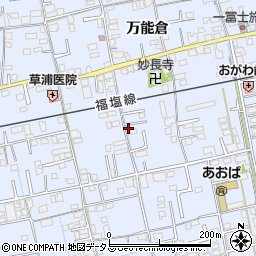 広島県福山市駅家町万能倉625-3周辺の地図