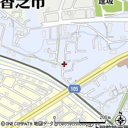 奈良県香芝市穴虫845周辺の地図