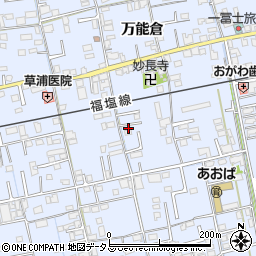 広島県福山市駅家町万能倉625-2周辺の地図