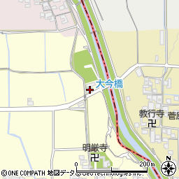 奈良県北葛城郡広陵町百済2173周辺の地図