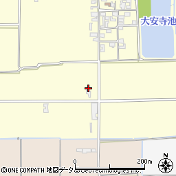 奈良県磯城郡田原本町大安寺347-1周辺の地図