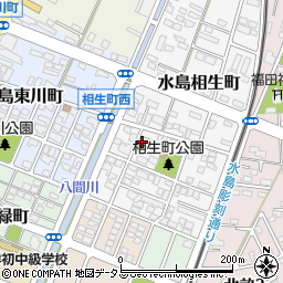 岡山県倉敷市水島相生町5-13周辺の地図