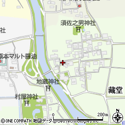 奈良県磯城郡田原本町藏堂340周辺の地図