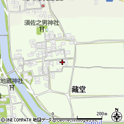 奈良県磯城郡田原本町藏堂280周辺の地図