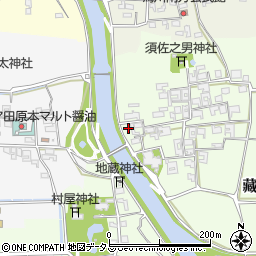 奈良県磯城郡田原本町藏堂357周辺の地図