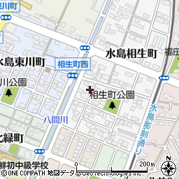 岡山県倉敷市水島相生町7-17周辺の地図
