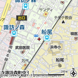 諏訪森ロイヤルプチマンション周辺の地図