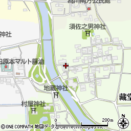 奈良県磯城郡田原本町藏堂358周辺の地図