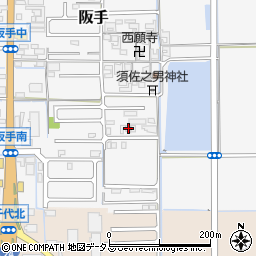 奈良県磯城郡田原本町阪手768周辺の地図