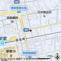 広島県福山市駅家町万能倉1295周辺の地図