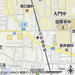 ピザ・カリビアン田原本店周辺の地図