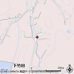 広島県福山市神辺町下竹田2640周辺の地図