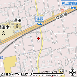広島県福山市神辺町湯野301-11周辺の地図