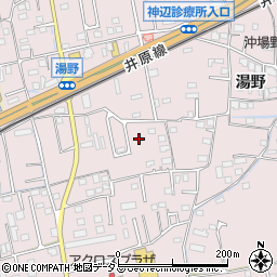 広島県福山市神辺町湯野309-3周辺の地図