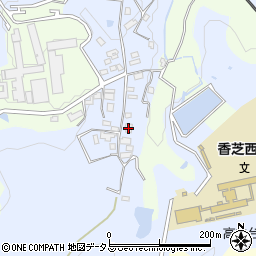 奈良県香芝市穴虫3028-7周辺の地図