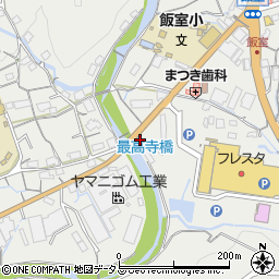 広島県広島市安佐北区安佐町飯室1600周辺の地図