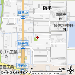 奈良県磯城郡田原本町阪手727-21周辺の地図