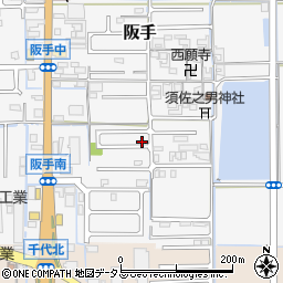 奈良県磯城郡田原本町阪手727-28周辺の地図