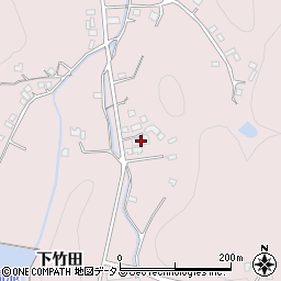 広島県福山市神辺町下竹田2643周辺の地図