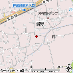 広島県福山市神辺町湯野356周辺の地図