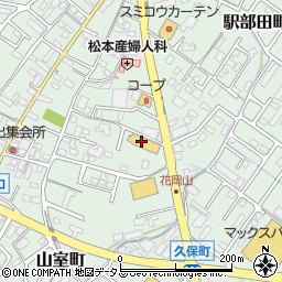 三重ダイハツ販売松阪駅部田店周辺の地図