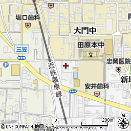 市田塾田原本校周辺の地図
