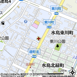はま寿司倉敷連島店周辺の地図