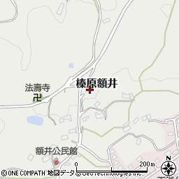 奈良県宇陀市榛原額井929周辺の地図