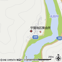 広島県広島市安佐北区安佐町久地8045周辺の地図