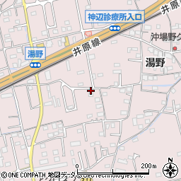 広島県福山市神辺町湯野310周辺の地図