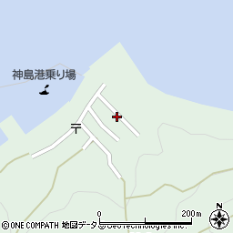 三重県鳥羽市神島町152周辺の地図