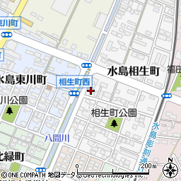 岡山県倉敷市水島相生町10-9周辺の地図