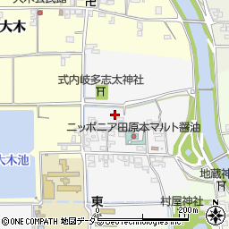 奈良県磯城郡田原本町伊与戸183周辺の地図