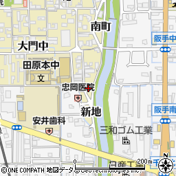 奈良県磯城郡田原本町8周辺の地図