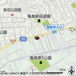 有限会社渡辺石油店周辺の地図