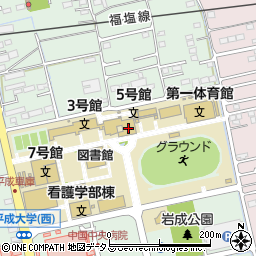 福山平成大学周辺の地図