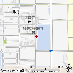 奈良県磯城郡田原本町阪手1044周辺の地図