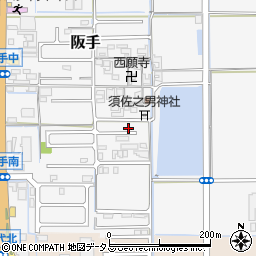 奈良県磯城郡田原本町阪手773-7周辺の地図