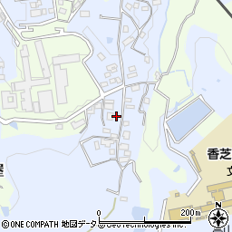奈良県香芝市穴虫3028周辺の地図