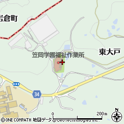 岡山県笠岡市東大戸5322-1周辺の地図