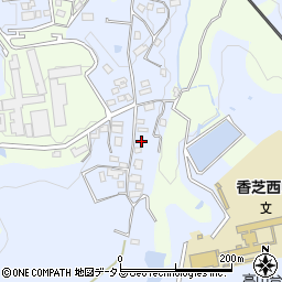 奈良県香芝市穴虫3028-45周辺の地図