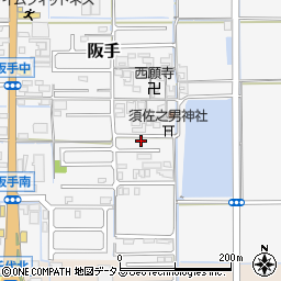 奈良県磯城郡田原本町阪手774周辺の地図