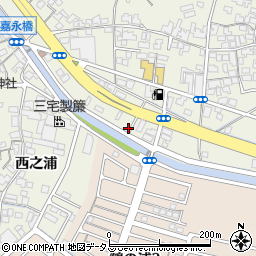 華亭周辺の地図