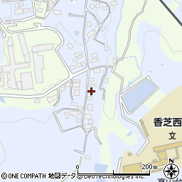 奈良県香芝市穴虫3028-5周辺の地図